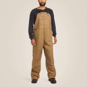 Field Khaki Ariat Fr Insulated Overall 2.0 Bib | 78INTSDOQ