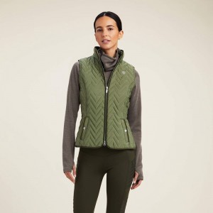 Four Leaf Clover Ariat Ashley Insulated Vest | 47NYPUAVG