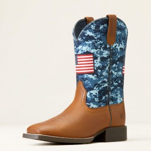 Grand Canyon Ariat Bk Patriot Western Boot | 35YSZQHLD