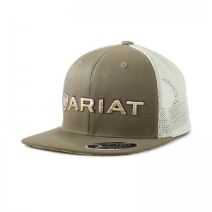 Green Ariat Southwest Embroidered Logo Cap | 56ANZJEQB