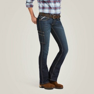 Hallow Ariat Rebar Durastretch Riveter Boot Cut Jean | 86YEQHKIJ