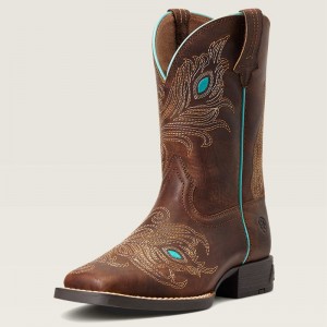 Hat Box Brown Ariat Bk Bright Eyes Ii Western Boot | 95FRUHTXQ