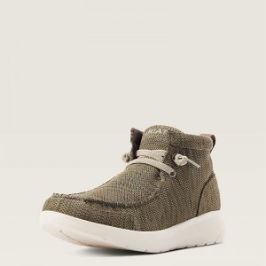 Heathered Olive Ariat Hilo Mid | 18FLJKPWG