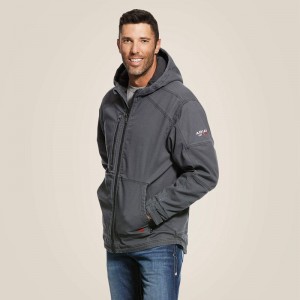 Iron Gray Ariat Fr Duralight Stretch Canvas Jacket | 90OZDGYHS