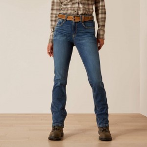 La Jolla Ariat Rebar Hr Riveter Straight Jean | 76QIZTYWL