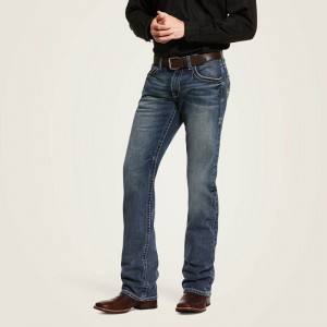 Lennox Ariat M5 Slim Stretch Adkins Stackable Straight Leg Jean | 58UMTRNSK