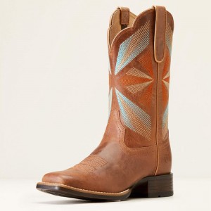 Maple Glaze Ariat Oak Grove Western Boot | 32TOWZNCY