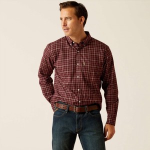 Marron Ariat Clement Shirt | 52NWFZOMA