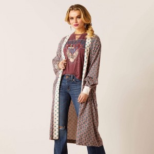 Mesquite Foulard Ariat Mesquite Kimono Duster | 95HCUDQNZ