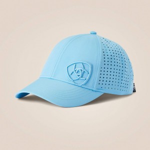 Milky Blue Ariat Tri Factor Cap | 23UWYZHIN