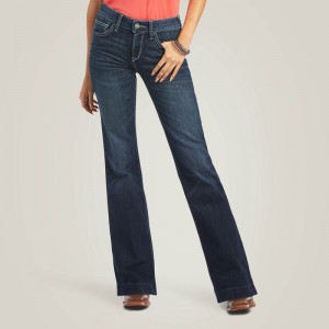 Missouri Ariat Trouser Perfect Rise Aisha Wide Leg Jean | 43BRZSYUN