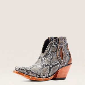 Natural Snake Ariat Greeley Western Boot | 89KEITQSN