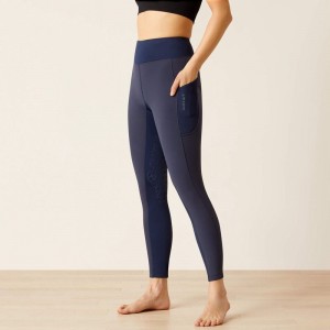 Navy Ariat Boreas Half Grip Tight | 83CGVAUOM