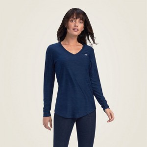 Navy Ariat Laguna Top | 80LDEIBHA