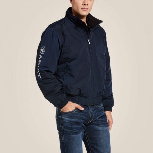 Navy Ariat Team Insulated Jacket | 87VMBSEKR