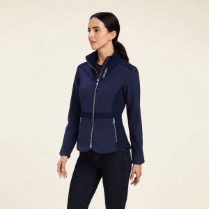 Navy Eclipse Ariat Salient Jacket | 68GSVIAFY