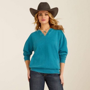 Ocean Depths Ariat Unwind Sweatshirt | 90BUWVGXM