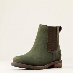 Olive Ariat Wexford Waterproof Chelsea Boot | 08UNGKPBS