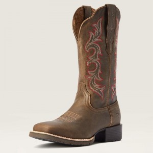 Pebble Ariat Hybrid Rancher Stretchfit Western Boot | 27ZIJLDEF