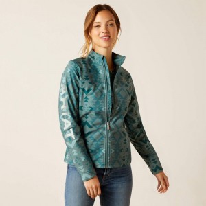 Pinewood Ariat New Team Softshell Print Jacket | 76JXCKQDO