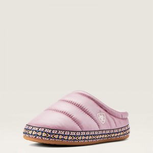 Pink Ariat Crius Clog Slipper | 02ARXCNDM