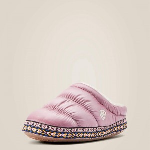 Pink Ariat Crius Clog Slipper | 64BHRDZJX