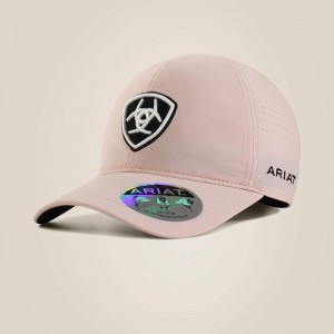 Pink Ariat Shield Logo Cap | 52VHPAYZQ