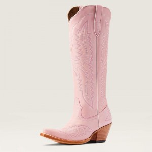 Powder Pink Ariat Casanova Western Boot | 74XIFDEJO