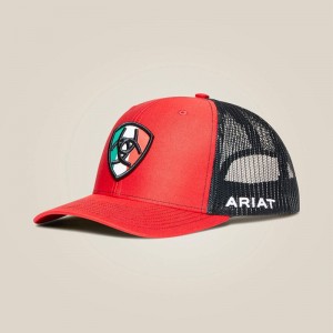 Red Ariat Mexico Hat | 94VYGKHXM