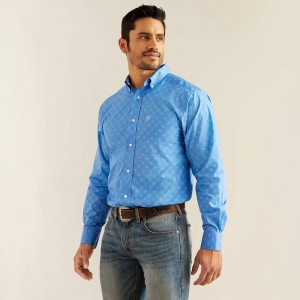 Regatta Ariat Wrinkle Free Russel Fitted Shirt | 62OXCQTRL