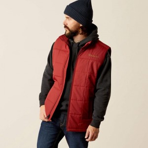 Rosewood Ariat Crius Insulated Vest | 59ZLKRVSF