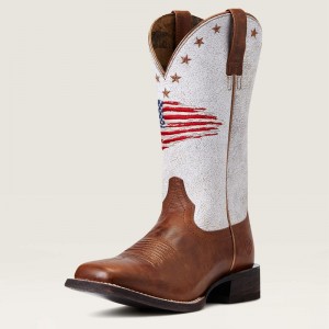 Saddle Up Ariat Circuit Patriot Western Boot | 12PVJUASH