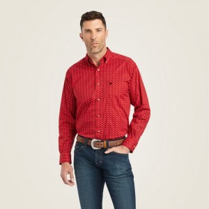 Samba Ariat Korbin Stretch Classic Fit Shirt | 38ZSGEVAU