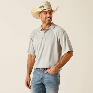 Silver Lining Ariat Ac Polo | 85HTCUXFK