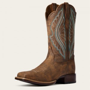 Tack Room Brown Ariat Primetime Western Boot | 80WZNAIKH