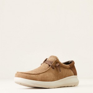 Tan Corduroy Ariat Hilo | 80TWPAUCF