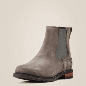 Taupe Ariat Wexford Waterproof Chelsea Boot | 13SGUHNZK