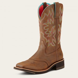 Toasted Brown Ariat Delilah Western Boot | 03LORPTSE