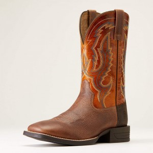 Western Brown Ariat Steadfast Western Boot | 14YPXRAIL