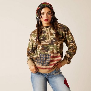 Wild West Usa Ariat Rodeo Quincy Hoodie | 73HKFMVCE