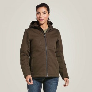 Wren Ariat Rebar Duracanvas Insulated Jacket | 92ZLAGBUP