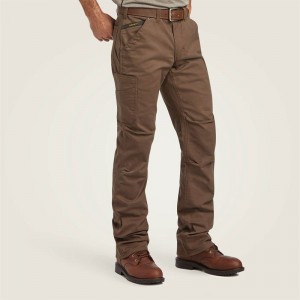 Wren Ariat Rebar M5 Straight Durastretch Washed Twill Dungaree Straight Leg Pant | 12GSXZDNQ