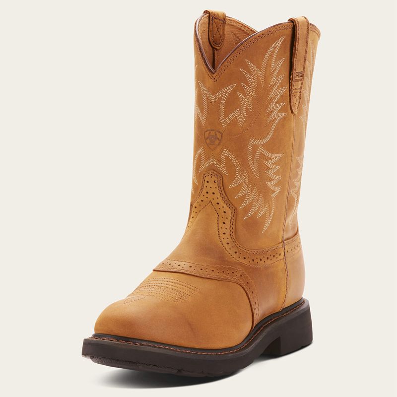 Aged Bark Ariat Sierra Saddle Work Boot | 64FUTNQPR