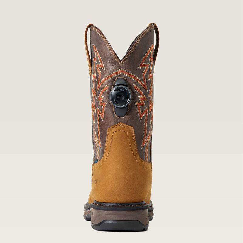 Aged Bark Ariat Workhog Xt Boa Waterproof Work Boot | 14BAEJGNH