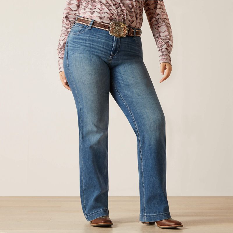 Albuquerque Ariat R.E.A.L. Perfect Rise Bethany Trouser Jean | 10GNEJMHK