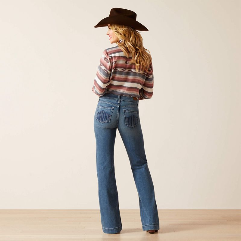 Albuquerque Ariat R.E.A.L. Perfect Rise Bethany Trouser Jean | 10GNEJMHK