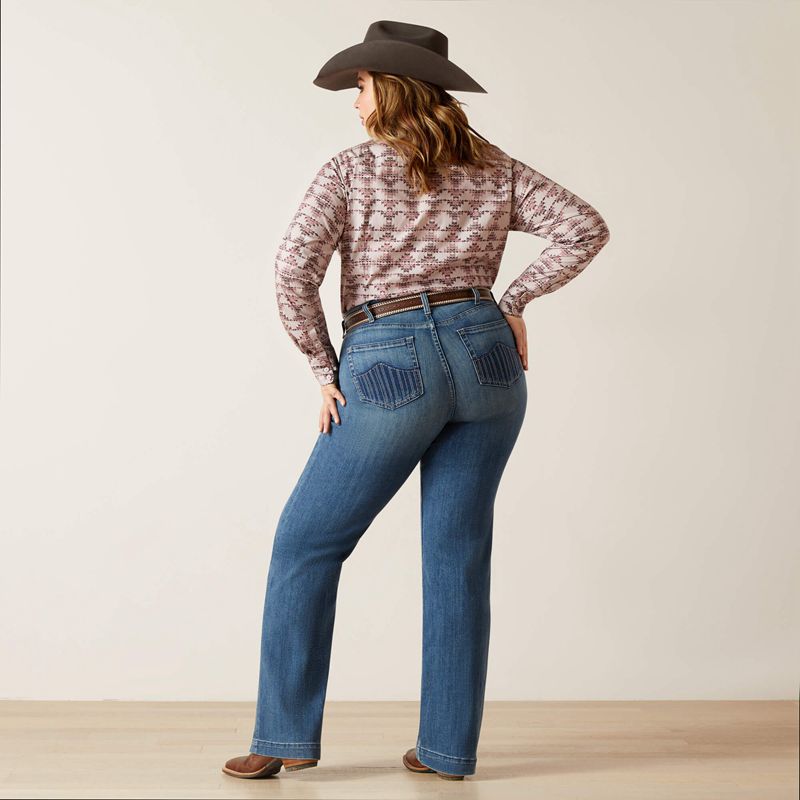 Albuquerque Ariat R.E.A.L. Perfect Rise Bethany Trouser Jean | 10GNEJMHK