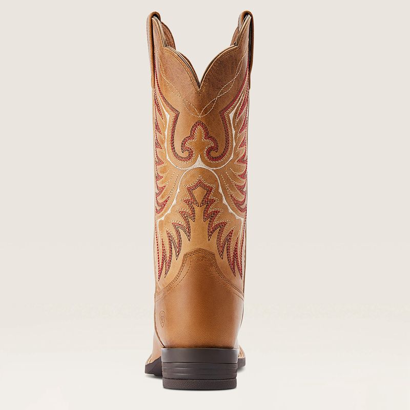 Almond Buff Ariat Rockdale Western Boot | 91BYFLURN