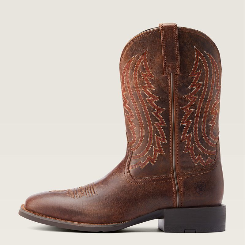 Almond Buff Ariat Sport Big Country Cowboy Boot | 80KVHJNYL