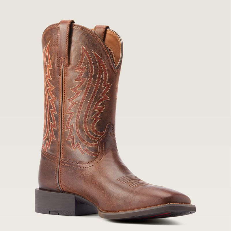 Almond Buff Ariat Sport Big Country Cowboy Boot | 80KVHJNYL